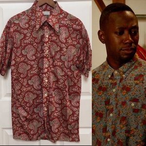 Vintage 70's button up shirts Clearance